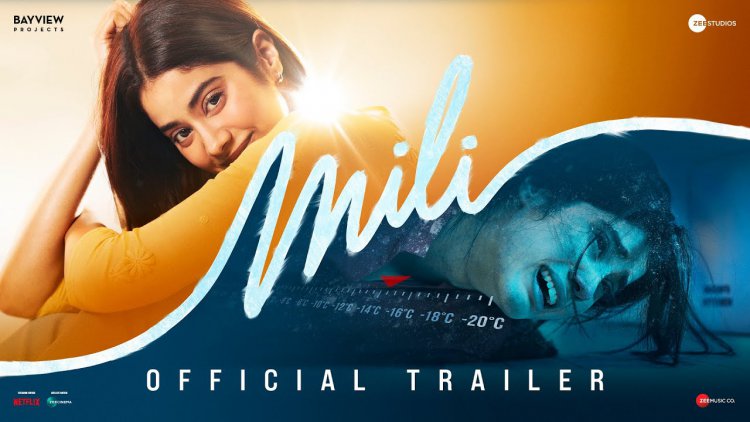 फिल्म ‘मिली’ के प्रमोशन के लिए दिल्ली पहुंचीं जाह्नवी कपूर